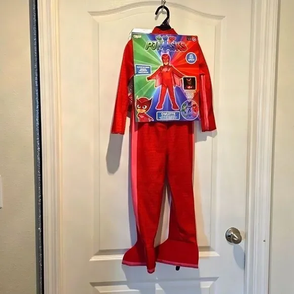 BRAND NEW HALLOWEEN TODDLER DELUXE PJ MASKS OWLETTE HALLOWEEN COSTUME JUMPSUIT - Picture 11 of 16